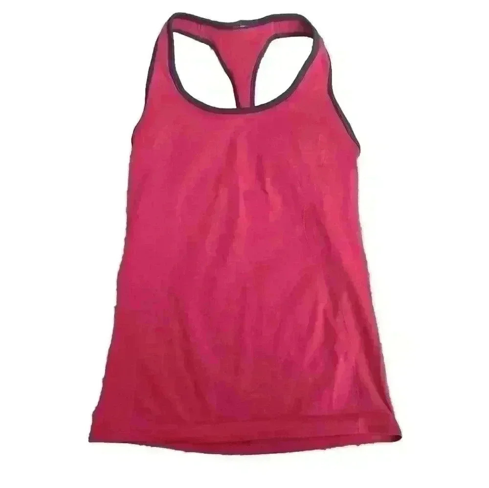 Lululemon Womens Pink Ebb & Flow Racerback Tank S - Picture 7 of 12